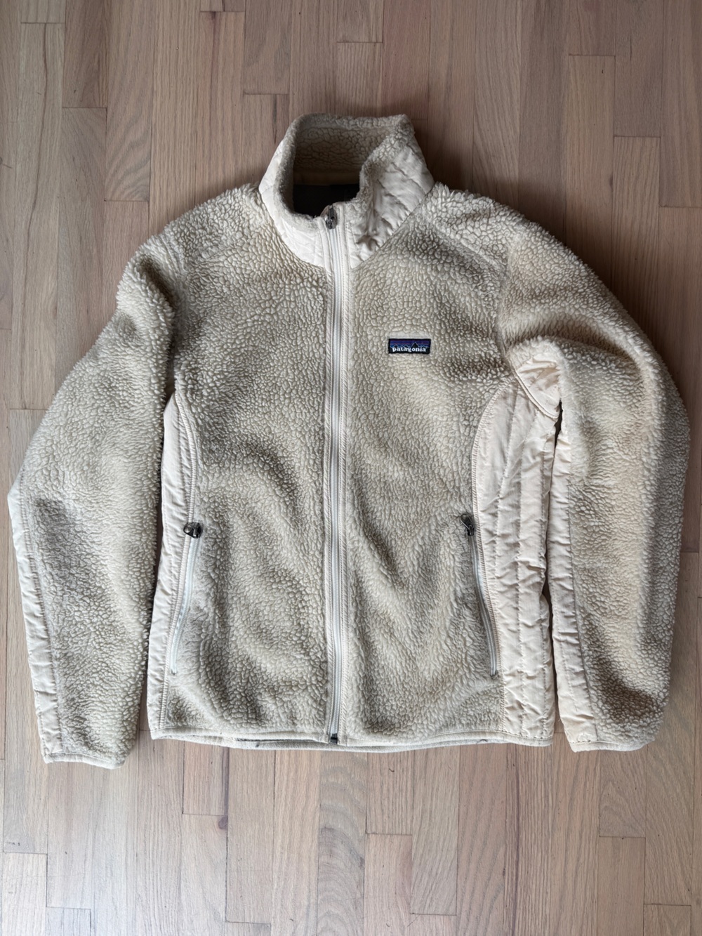 Patagonia Retro-X Sherpa Fleece Full-Zip Jacket Women's M Natural/Cream